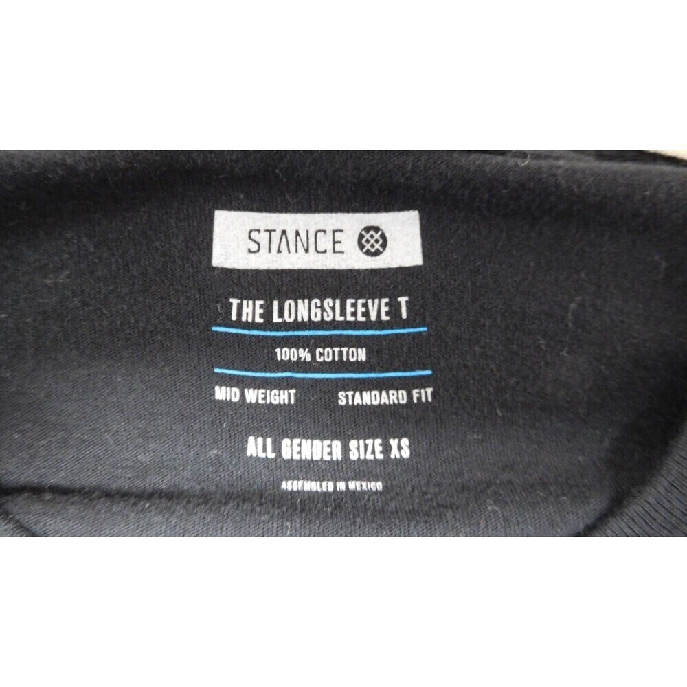 STANCE Street Art 100% Cotton Floral Graphic Mid-Weight Shirt XS (36" Chest) - Picture 5 of 5